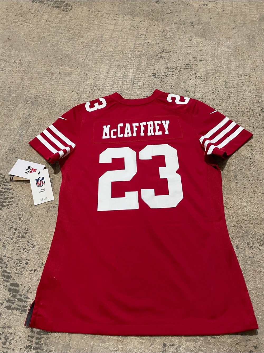 WOW! NWTs Authentic Nike Women’s San Francisco 49ers #23 Red Football Jersey - Picture 7 of 12